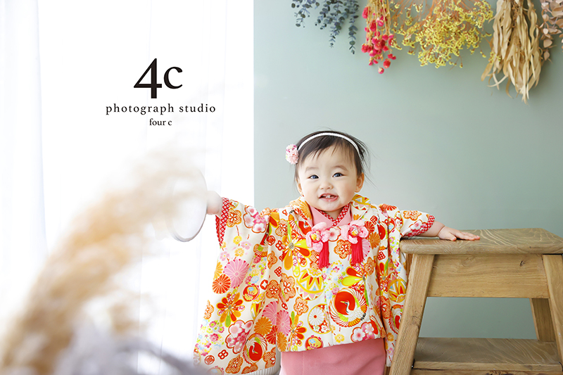 1歳バースデー撮影