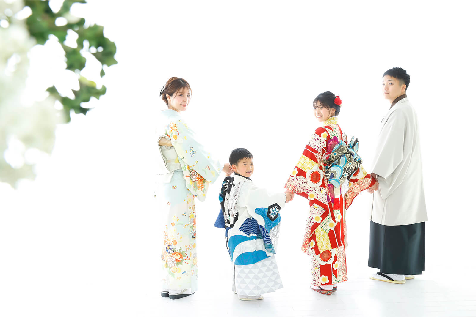 小さな晴れ姿と、ママも着物で特別な時間を11