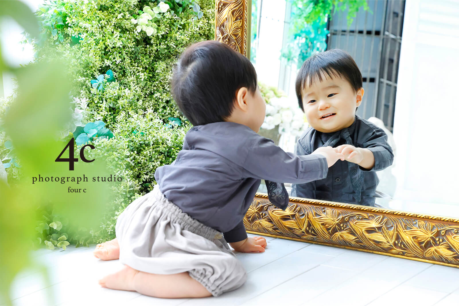 １歳バースデー撮影